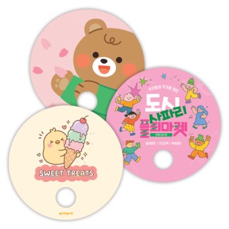 PP��ä �̴ϻ�����140x140mm �ձ��� �ձ׸� ���� ��ä